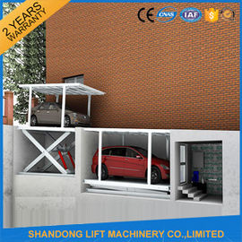 CE Double Parking Car Lift, Residential Garage Portable Car Hoist Equipment