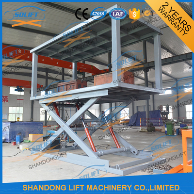 2.5T 3m Hydraulic Scissor Parking Car Lift Podwójny pokład Parking Car Lift Platformy