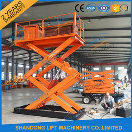 Podnośnik nożycowy hydrauliczny 1T 5.5M Heavy Duty Podnośnik nożycowy elektryczny Home CE