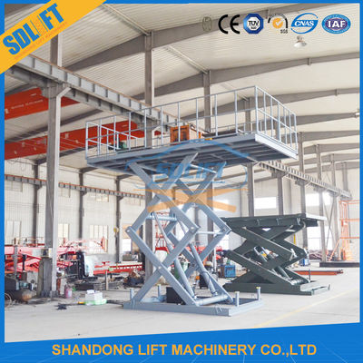 1-100tons Hydraulic Car Lift Scissor Car Lift Platform Car Parking Lift